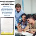thumbnail image 3 of Veeki Galton Board, Experimental Model for Demonstration of Random Phenomena, Effective Statistical Law Demonstration, Dalton Board/The Galton Board for PhysicalSchool Laboratory Teaching-51504, 3 of 5