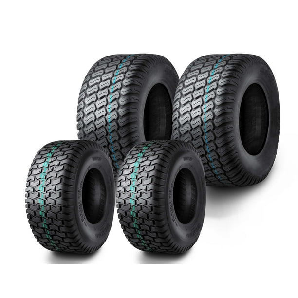 Set of 4 New Lawn Mower Turf Tires 13x56 Front & 16x6.58 Rear /4PR