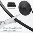 thumbnail image 2 of 134 Inches Flexible Magnetic Strip Insert Shower Door Magnetic Strip Replacement Long Magnet Roll for Crafts for Framed, 2 of 5