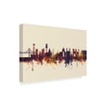 thumbnail image 2 of Trademark Fine Art 'Lisbon Portugal Skyline III' Canvas Art by Michael Tompsett, 2 of 4