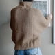 thumbnail image 2 of Women Knit Turtleneck Twist Winter Warm Sweater Pullover Coat, 2 of 5