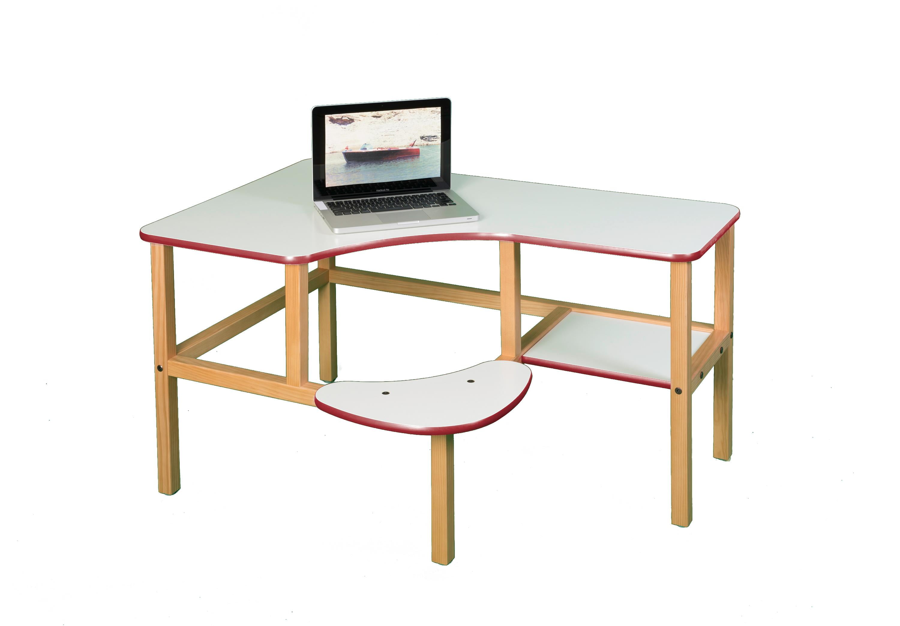 Grade School Computer Desk White Red Walmart Canada