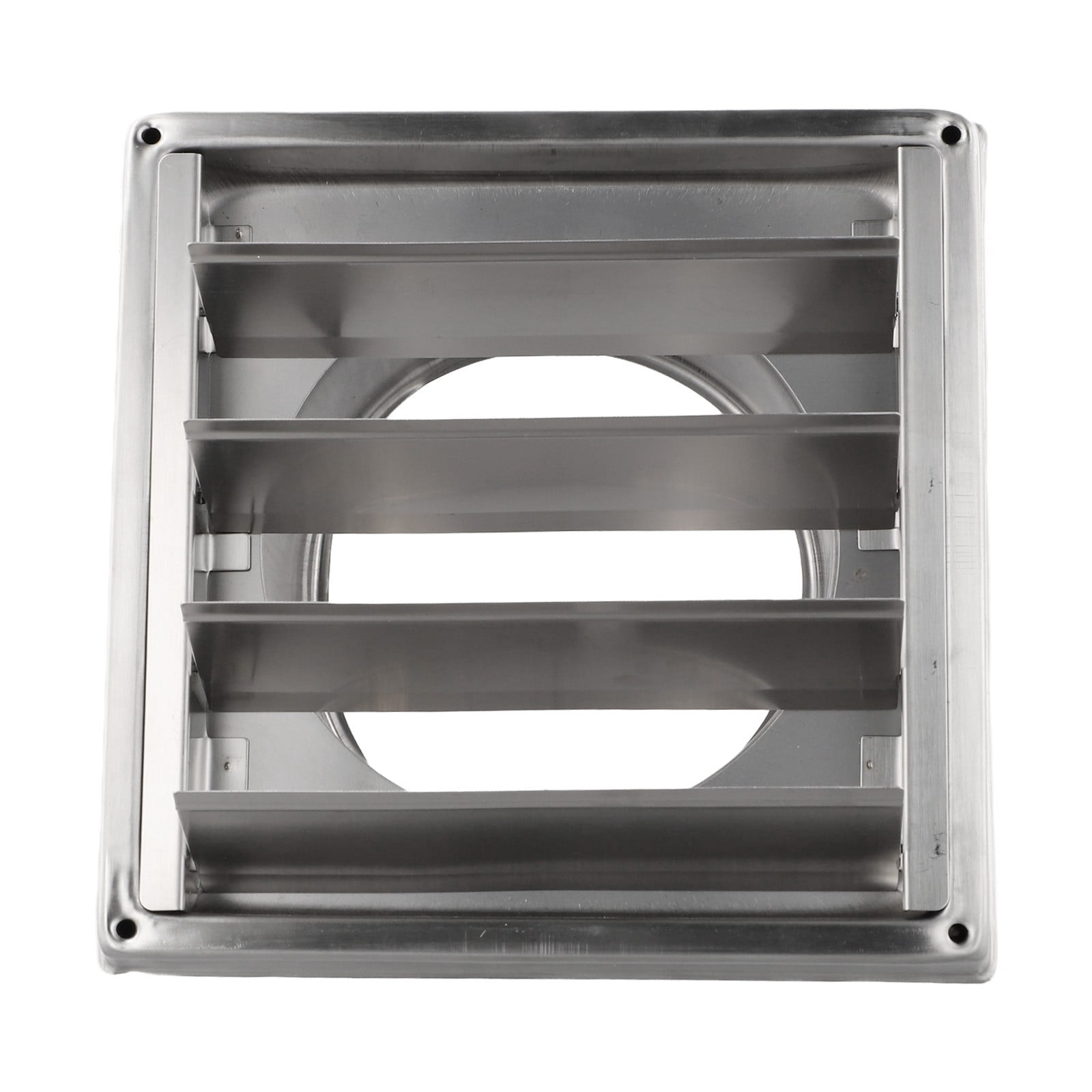 4/5/6inch Stainless Steel Gravity Grille Duct Vent Cover with Non-Return Louver