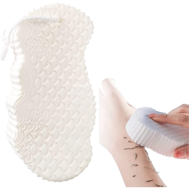 Esponjas de baño corporal ultra suaves para ducha - Exfoliante corporal de lufa - Para hombres y mujeres - Múltiples texturas para una limpieza suave y una exfoliación profunda