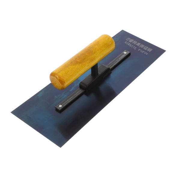 Worgeous Plastering Tool For Concrete And Drywall Masonry Work Essential Portable Plaster Trowel With Handle For Indoor Building Plaster Trowel Concrete Finishing Trowel