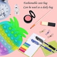 thumbnail image 2 of Bolso bandolera HUOGUO Pop Fidget Toys Strawberry Macaron, 2 of 4