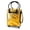 Gold, variant on CleverMade 62L Collapsible Rolling Tote Cart, Black