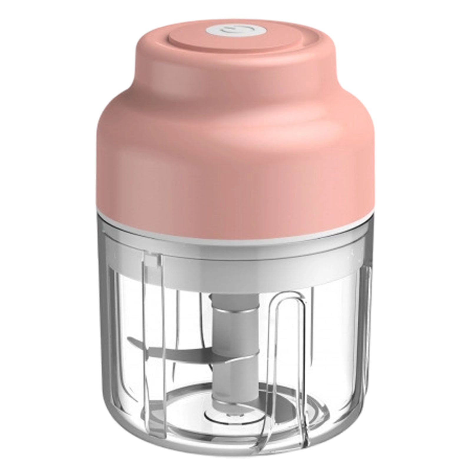 Electric Garlic Chopper Mini Vegetable Chopper Food Processor Portable Veggie Grinder Masher USB Rechargeable Wireless Garlic Onion Mincer Meat Cutter Kitchen Gadgets