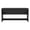 Black, variant on Novara Contemporary 60" Writing Desk in Whitewashed Oak (2-Drawer)