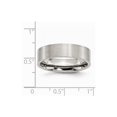 thumbnail image 4 of Stainless Steel Flat 6mm Brushed Band, 4 of 8