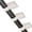 White, variant on Cable Management Kit with Reusable Hook and Loop Ties and Self Adhesive Wire Clips, Desktop Cord Organizer for Home Office Computer and Data Cables Black