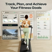 UREVO Foldi 3S Treadmill with Desk | Adjustable, Foldable, Smart Treadmill