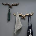 thumbnail image 5 of Coat Rack,Retro Antler Decorative Wall Mount Creative Living Room Entrance Door Hook, 5 of 8