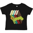thumbnail image 3 of Inktastic Bookworm Books Reading Boys or Girls Toddler T-Shirt, 3 of 5