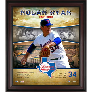 Nolan Ryan Texas Rangers Fanatics Authentic Autographed 16 x 20 Bloody  Lip Photograph