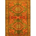thumbnail image 1 of Ahgly Company Indoor Rectangle Persian Yellow Traditional Area Rugs, 4' x 6', 1 of 4