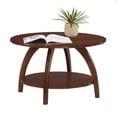 thumbnail image 3 of Convenience Concepts Aldrin Coffee Table with Shelf in Espresso Wood Finish, 3 of 7