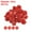 Red 10mm, variant on REGALWOVEN Round Felt Circles, Craft Felt Pads Non-Woven Fabric Pad Tool Red 10mm