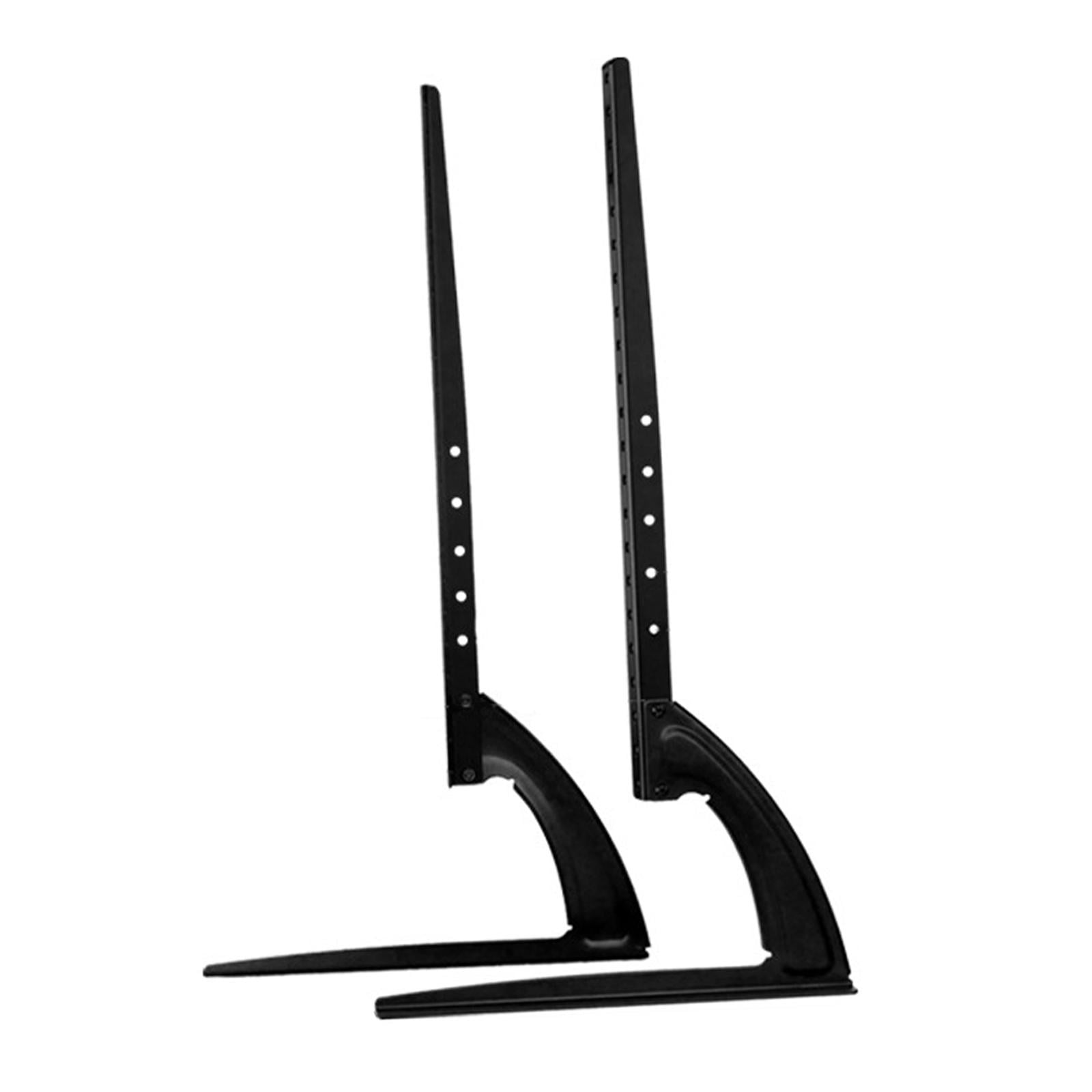 Milaget TV Stand Mount TV Holder Load Bearing Capacity Black TV Base Pedestal Feet Universal TV Legs Table Top TV Stand for 39-75inch