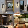 thumbnail image 5 of PARTPHONER Maykol Crystal Bubble Glass LED Wall Light, Dusk to Dawn Sensor, Warm White, 5 of 6