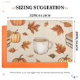 thumbnail image 6 of Yayeee Doormat for Indoor Entrance 32" x 20" Non Slippery Floor Rug, Fall Mug Pattern, 6 of 8
