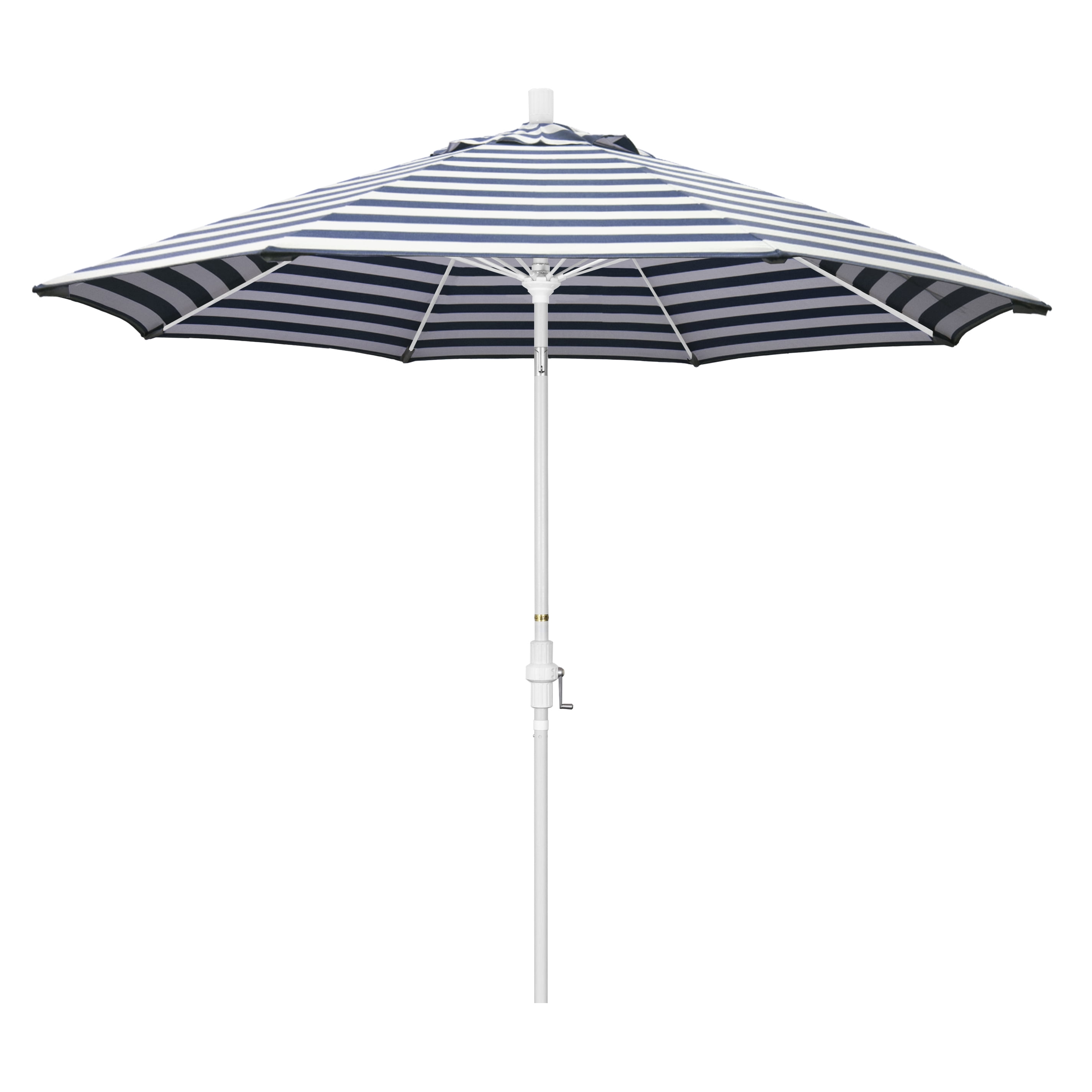 California Umbrella Sun Master Market Tilt Olefin Patio Umbrella