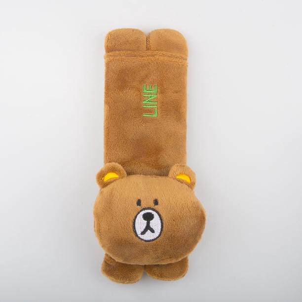 En Stock 1pcs Lindo De Dibujos Animados Coche Sefety Cinturón De Seguridad Almohadillas Arnés Cubierta Niño De Hombro Protección Mochila Cojín Almohada Para Niños Niñas Regalo huangjie unisex