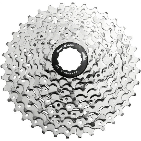 SunRace M98 Cassette - 9-Speed, 11-36t, Nickel