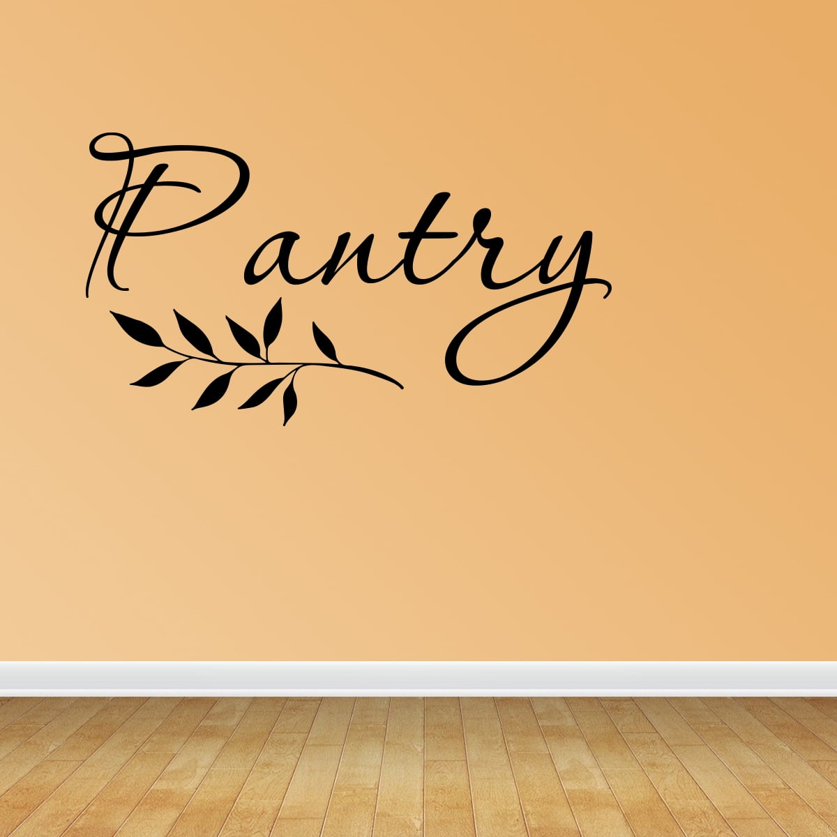 Empresal Pantry Lettering Kitchen Decor Gifts Letters Laurel Leaf Wall ...