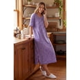 thumbnail image 6 of Dreams & Co. Plus Size Long Tagless Sleepshirt, 6 of 6