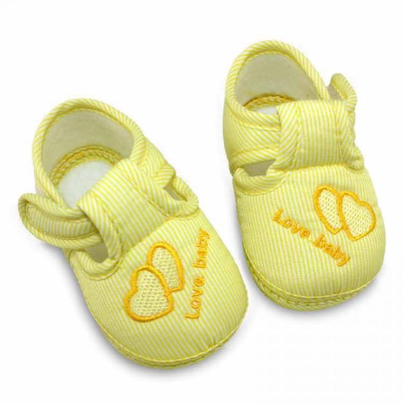 Baby Boys Girls Premium Soft Sole Infant Prewalker Toddler Sneaker Shoes