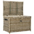 thumbnail image 5 of happimess Michael 35" Wicker Storage Trunk, Natural, 5 of 5