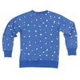 thumbnail image 2 of Girls Youth Wes & Willy  Royal Kentucky Wildcats Shimmer Star Reverse Sweatshirt, 2 of 3
