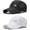 C(Black&White), variant on Baseball Cap for Womens Mens, 2 Packs Ladies Foldable Baseball Caps, Sport Quick Dry Hat with Soft Brim Lightweight Breathable Running Caps Unisex(Dark gray and Navy blue)