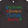 thumbnail image 4 of Inktastic Florida Grandma Grandpa Loves Me Youth T-Shirt, 4 of 5