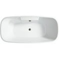 thumbnail image 3 of Vanity Art 67'' x 31'' Freestanding Soaking Bathtub, 3 of 4