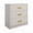 White-3, variant on Space-Saving Bedroom Dresser Chest of Drawers - Freestanding MDF Storage Cabinet with Integrated Handles - 4-Drawer Organizer, White