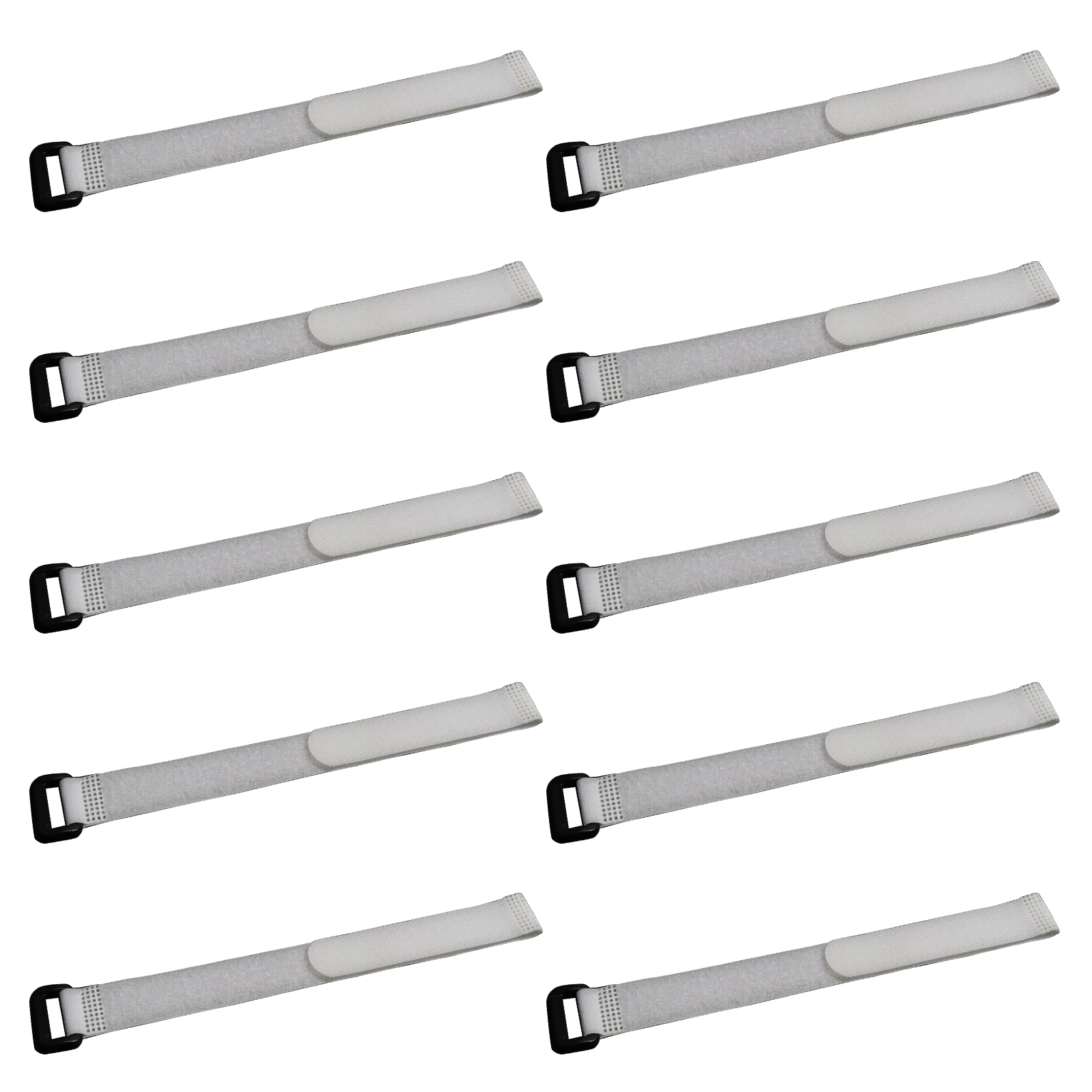 LYU 10Pcs Fastening Strap D-ring Buckle Organize Nylon Backward Design ...