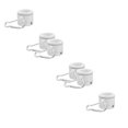 thumbnail image 1 of WUSUOWEI 3PCS Stainless Steel Flag Pole Rings,Clips with Carabiner,Flag Pole Kit Parts Rotating Adjustable Fastener Flag Pole Swivel Ring for Anniversary,Holiday,Outside,Set of 2, 1 of 7