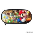 thumbnail image 3 of Mario anime peripheral single-layer children's pencil bag vertical square polyester student stationery pencil bag, 3 of 6
