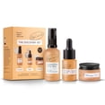 thumbnail image 1 of UpCircle Discovery Set - Trío de leche limpiadora facial, hidratante facial y suero peptídico - Vitamina E, niacinamida + aloe vera - Aumenta los hidratos de colágeno + calma - Vegano + libre de cruel, 1 of 5
