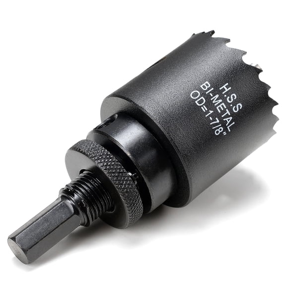 Sierra perforadora ITOOLFIRM de 1-7/8 pulgadas para metal y madera contrachapada de 4,5 cm de profundidad