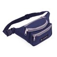 thumbnail image 3 of Everest Unisex Signature Waist Fanny Pack, Navy Gray, 3 of 3