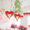thumbnail image 5 of 3D Valentine's Day Hanging Decorations Valentine's Day Hanging Vortex, Valentine's Day Hanging Decorations Valentine's Day Decorations, Valentine's Day Decorations, 5 of 5
