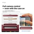 thumbnail image 3 of elago for iPhone 17 Pro Case, Premium Magnetic Silicone Case, Compatible with MagSafe, Liquid Silicone Material, Protective Cover, Shockproof, Slim Phone, 6.3 inch (Burgundy), 3 of 5