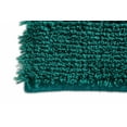thumbnail image 4 of Chesapeake Microfiber Teal Shag Area Rug (5'x7'), 4 of 6