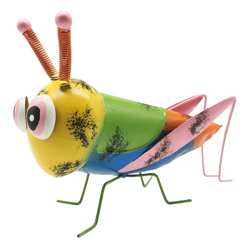 Metal Yard Art Garden Statues Figurines Decor Praying