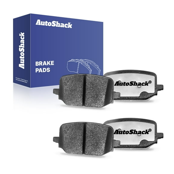 AutoShack 4pcs Rear Ceramic Brake Pad Set Driver and Passenger Side Replacement for 2020-2023 Ford Explorer 2.3L 3.0L 3.3L V6 AWD RWD SCD2232