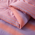 thumbnail image 6 of Lush Decor Gale Cabana Stripe? Reversible Comforter 2 Piece Set Twin/ Twin Xl Coral & Purple - Striped Bedding Set - Kids Pink Comforter - Coastal Dorm Decor, 6 of 11
