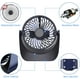 thumbnail image 4 of Silent USB Fan: Mini desk fan with 3 speeds and 360°. Rotation for Bedroom, Car, Camping (Navy Blue, Without Battery), 4 of 5